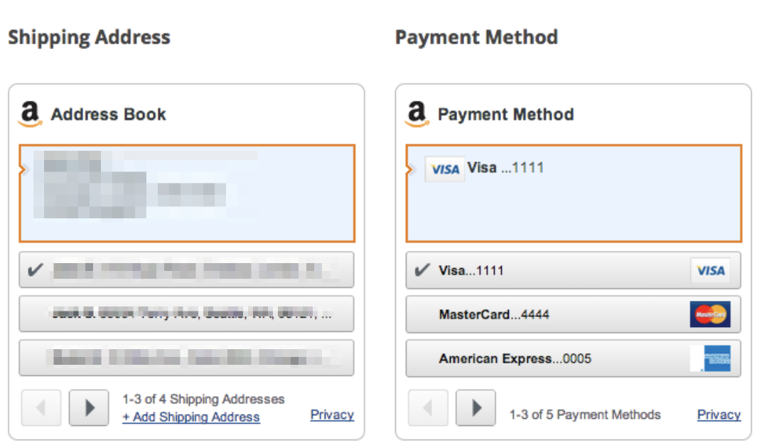 shopping cart abandonment checkout dropdown menu