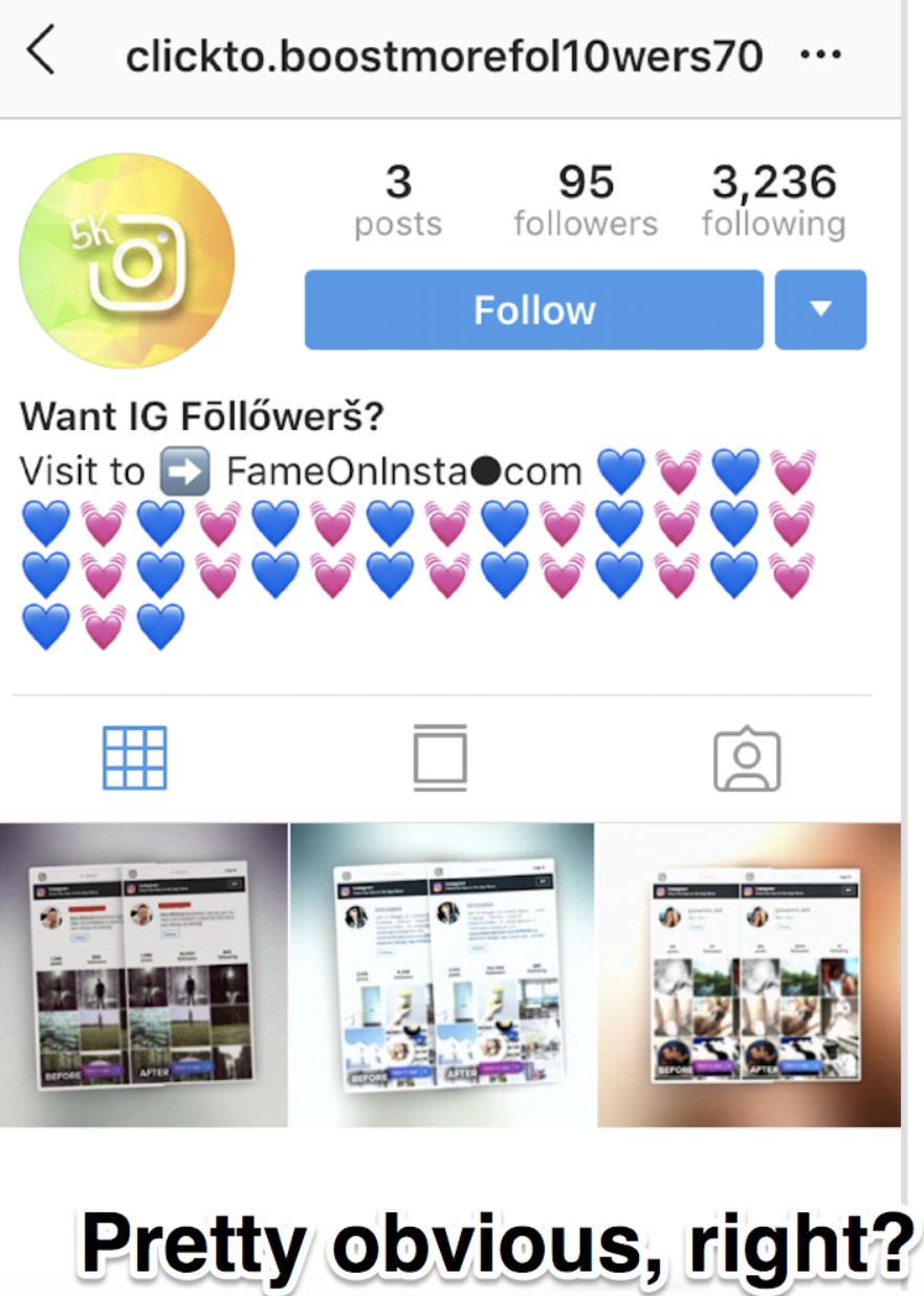 Instagram robots