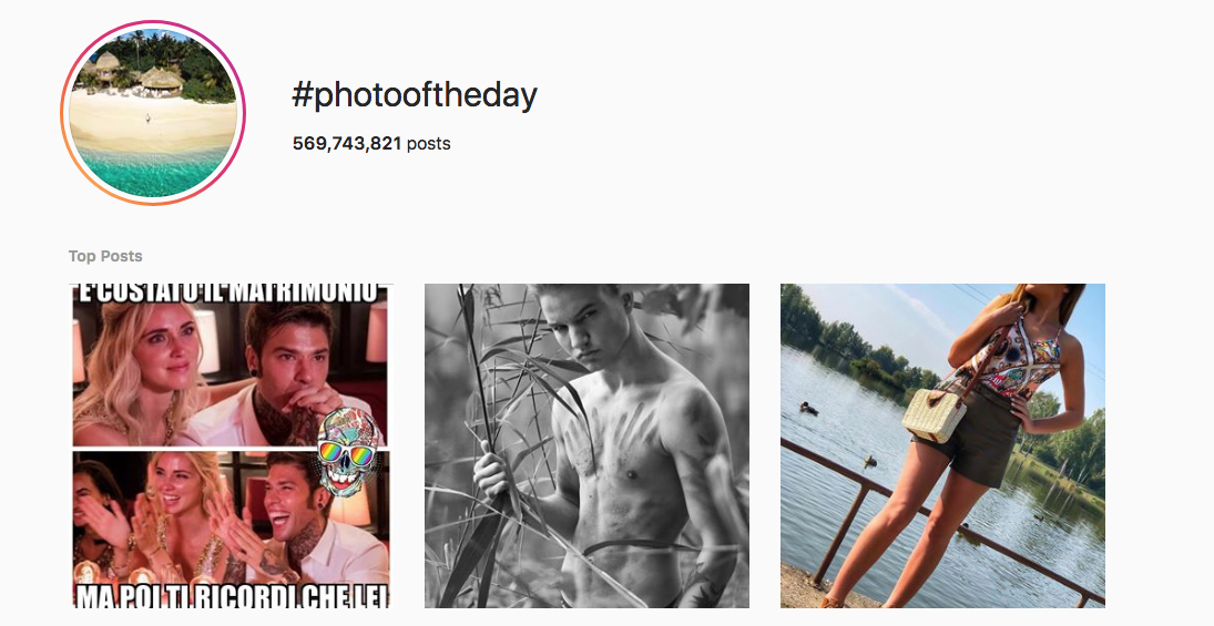 most popular instagram hashtags