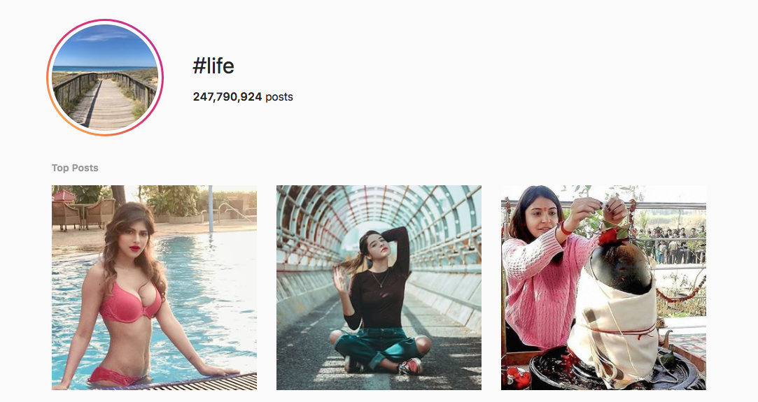 most popular instagram hashtags