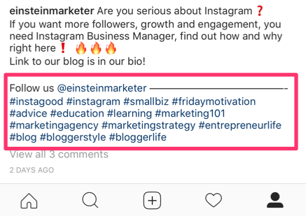 instagram hashtags