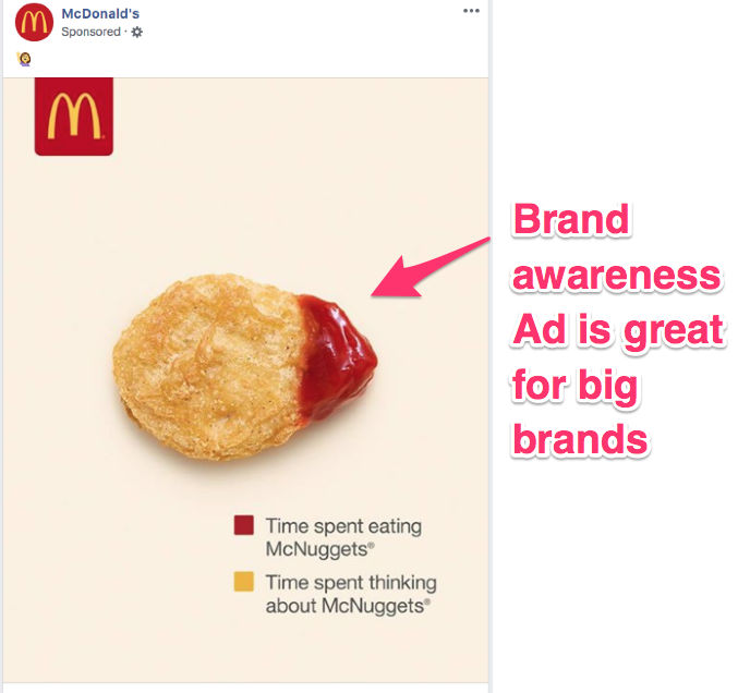 facebook ad campaign objectives guide brand awareness